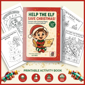 Help the Elf Save Christmas Activity Book